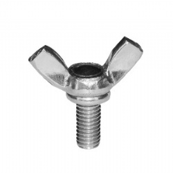 Square wing butterfly screw